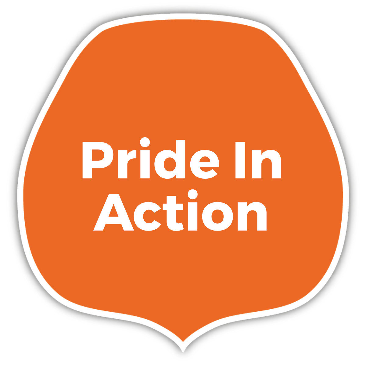 Pride In Action Button