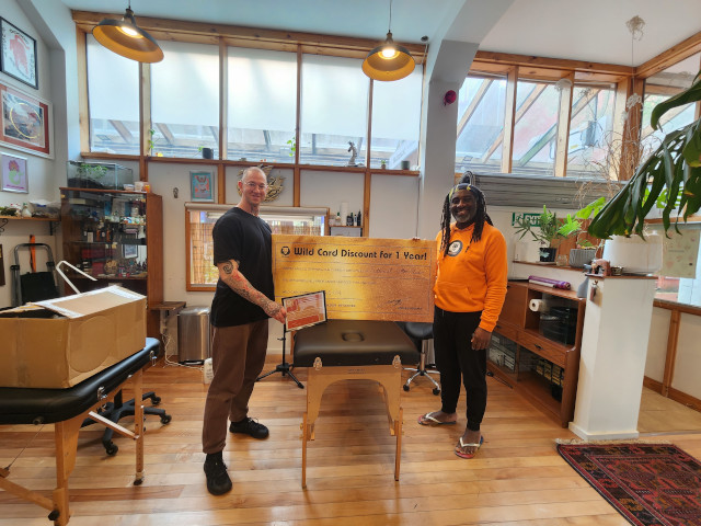 Pride Lands kids on a Social Development visit to a tattoo studio