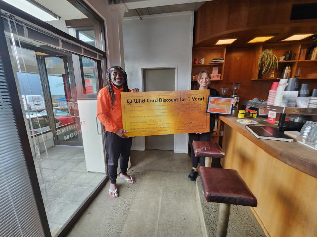 Pride Lands kids on a Social Development visit to a café and coffee roaster