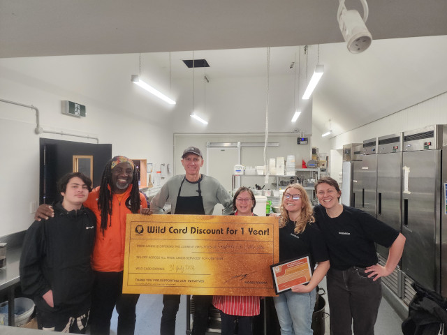 Pride Lands kids on a Social Development visit to a social enterprise restaurants