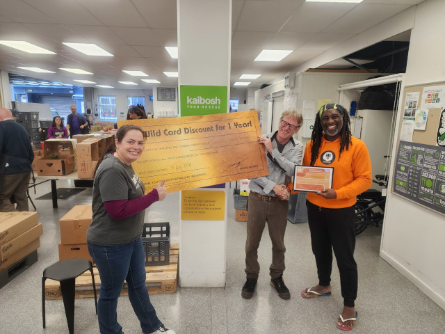 Pride Lands kids on a Social Development visit to a food rescue social enterprise