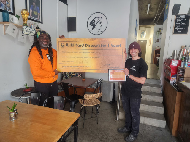 Pride Lands kids on a Social Development visit to a restaurant