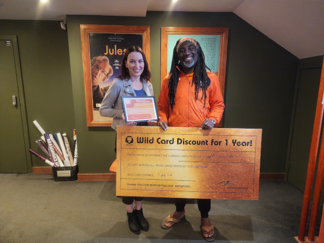 Pride Lands kids on a Social Development visit to a cinema