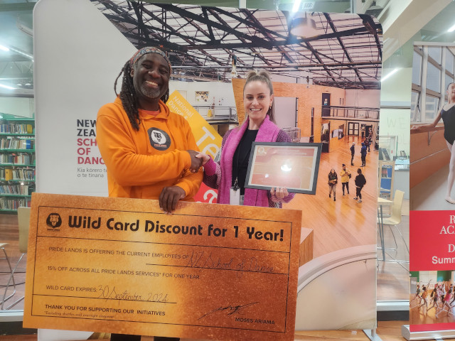 Pride Lands kids on a Social Development visit to a dance school