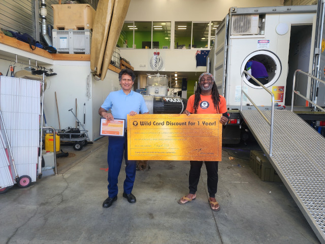 Pride Lands kids on a Social Development visit to the police dive squad in Wellington