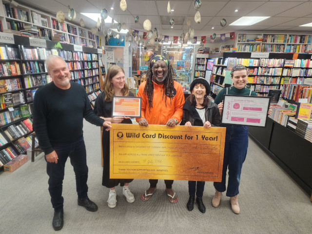 Pride Lands kids on a Social Development visit to Unity Books, a Wellington institution and supporter of kids