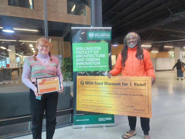 Pride Lands kids on a Social Development visit to the architecture school at Victoria University